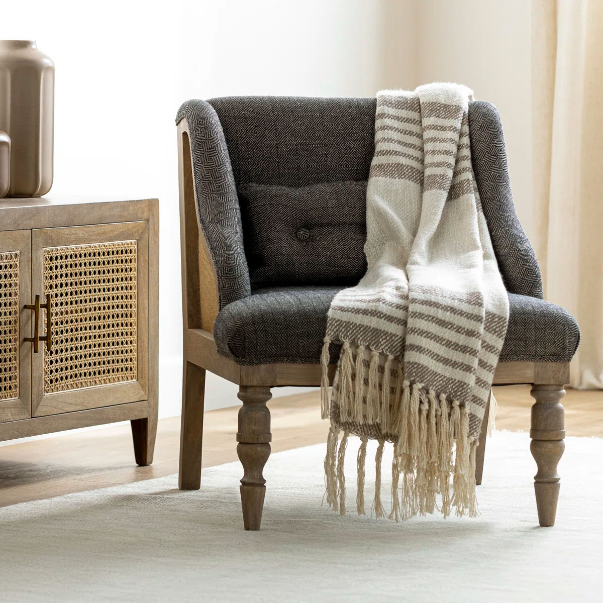 Sully Hand Woven Throw Blanket thumbnail 3